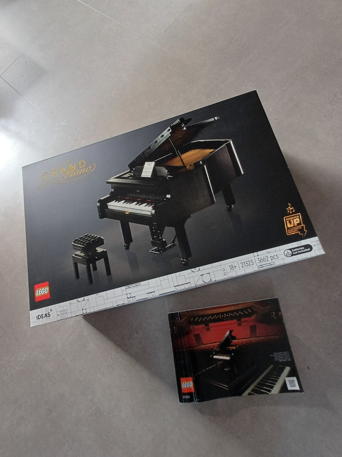 lego Ideas Grand Piano nr 21323, Ophalen of Verzenden, Zo goed als nieuw