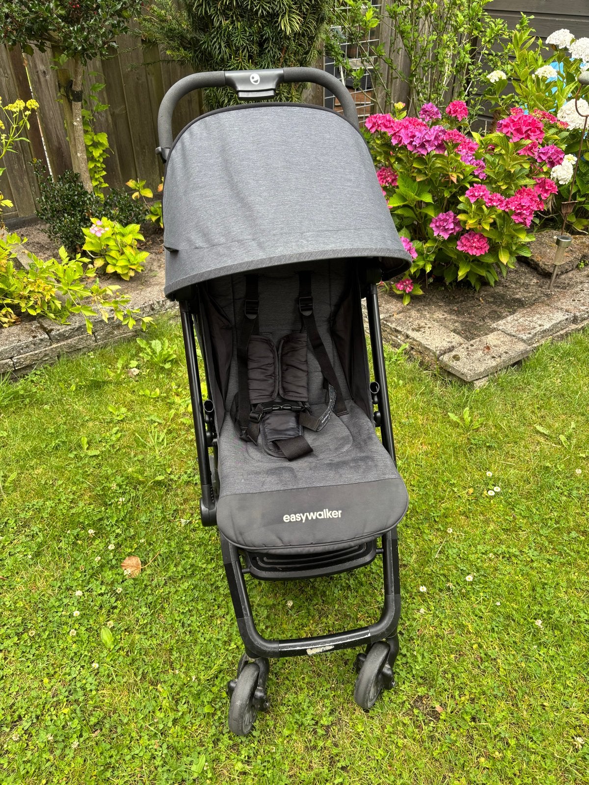 Easywalker XS Buggy Grijs/Zwart met Air Layer, Ophalen, Gebruikt, Overige merken