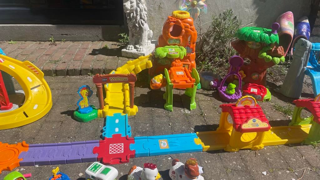 Grote VTech Toet Toet Auto's speelset met veel extra's, Ophalen, Gebruikt, 6 maanden tot 2 jaar