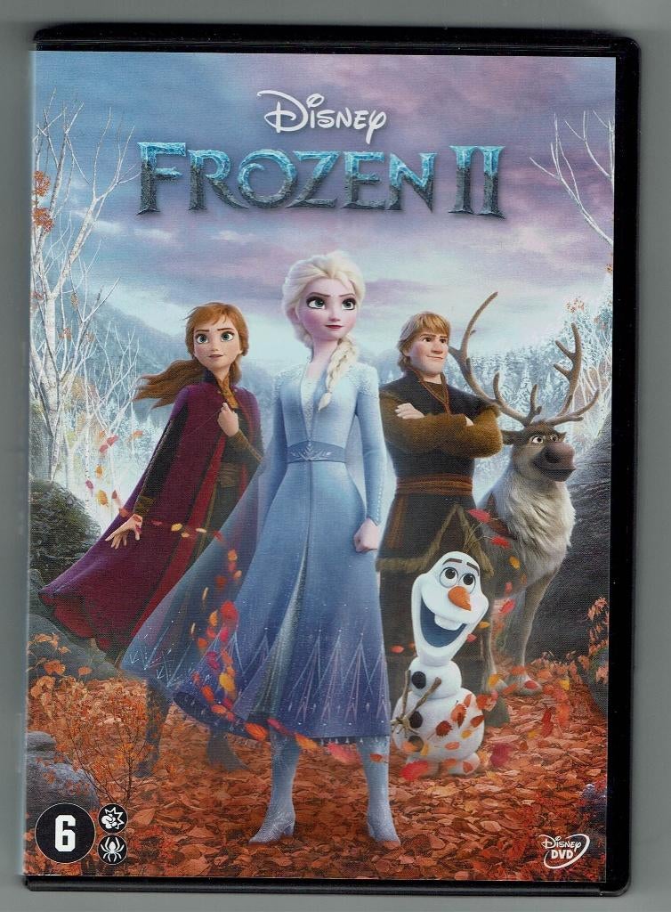 DVD + CD Frozen II  Disney, Vanaf 6 jaar, Ophalen of Verzenden, Zo goed als nieuw, Film