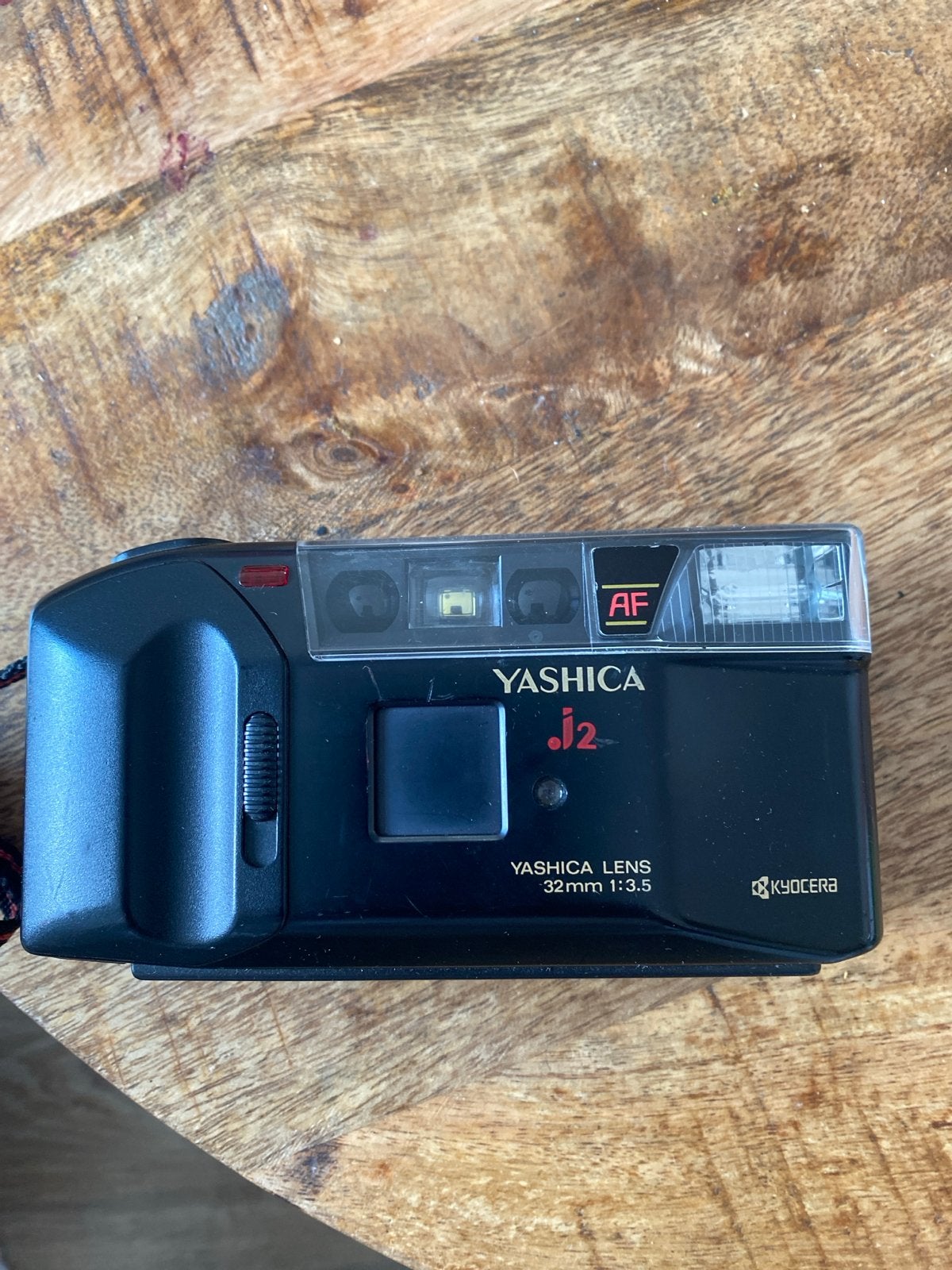 Yashica AF-J2 Compact Camera - Vintage Analoge Fotografie, Ophalen of Verzenden, Gebruikt, Compact, Overige Merken