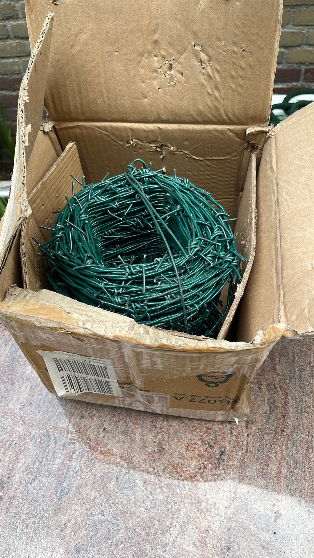 Prikkeldraad nieuw uit diis, Ophalen of Verzenden, Nieuw, 20 meter of meer, Prikkeldraad