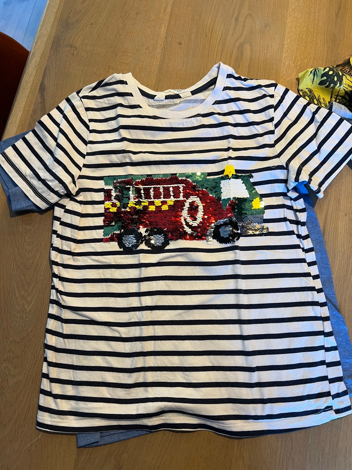 T shirt brandweer verandershirt 134/140, Ophalen of Verzenden, Zo goed als nieuw