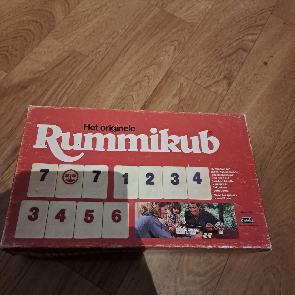 Rummikub, Een of twee spelers, Ophalen, Gebruikt, Reisspel