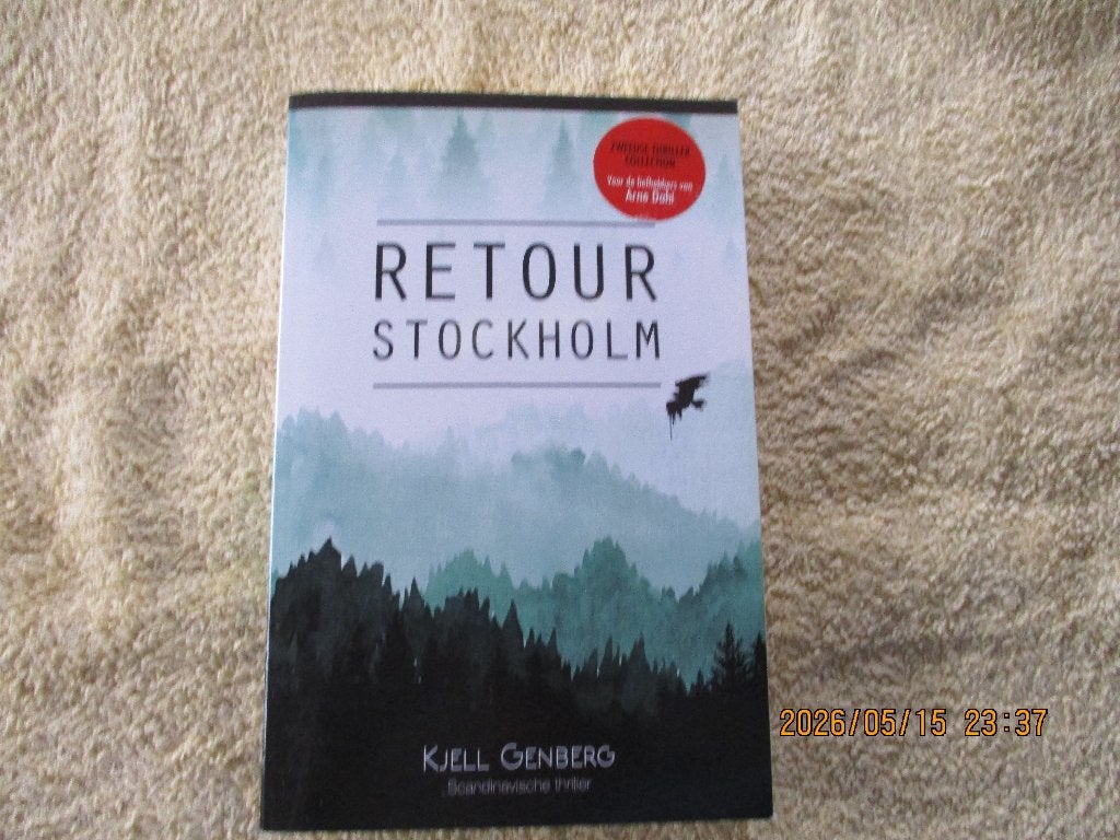 retour stocholm,kjell genberg, Ophalen of Verzenden, Zo goed als nieuw