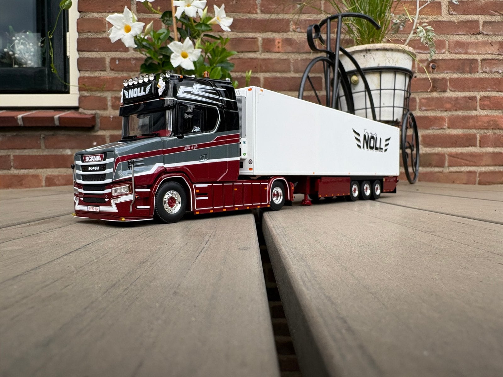 WSI Models Scania S Noll Transporten vrachtwagen model, Ophalen of Verzenden, Nieuw, Bus of Vrachtwagen, Wsi
