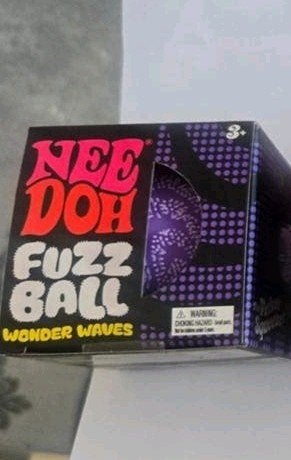 NeeDoh Fuzz Ball Wonder Waves Stressbal, Ophalen of Verzenden, Nieuw, Jongen of Meisje