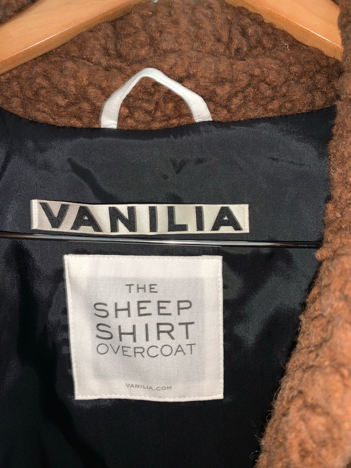 Vanilia The Sheep Shirt Overcoat - Bruin teddy maat XL, Kleding | Dames, Ophalen of Verzenden, Zo goed als nieuw, Maat 46/48 (XL) of groter