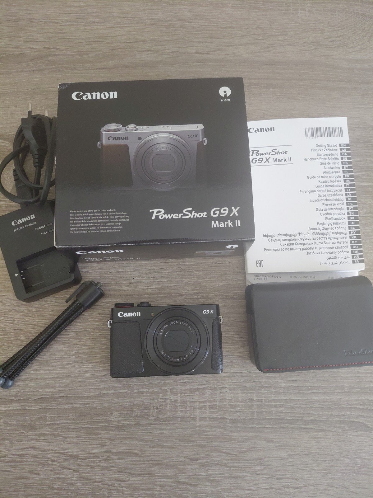 Canon PowerShot G9 X Mark II Compactcamera, Ophalen, Canon, Beeldstabilisatie, Zo goed als nieuw