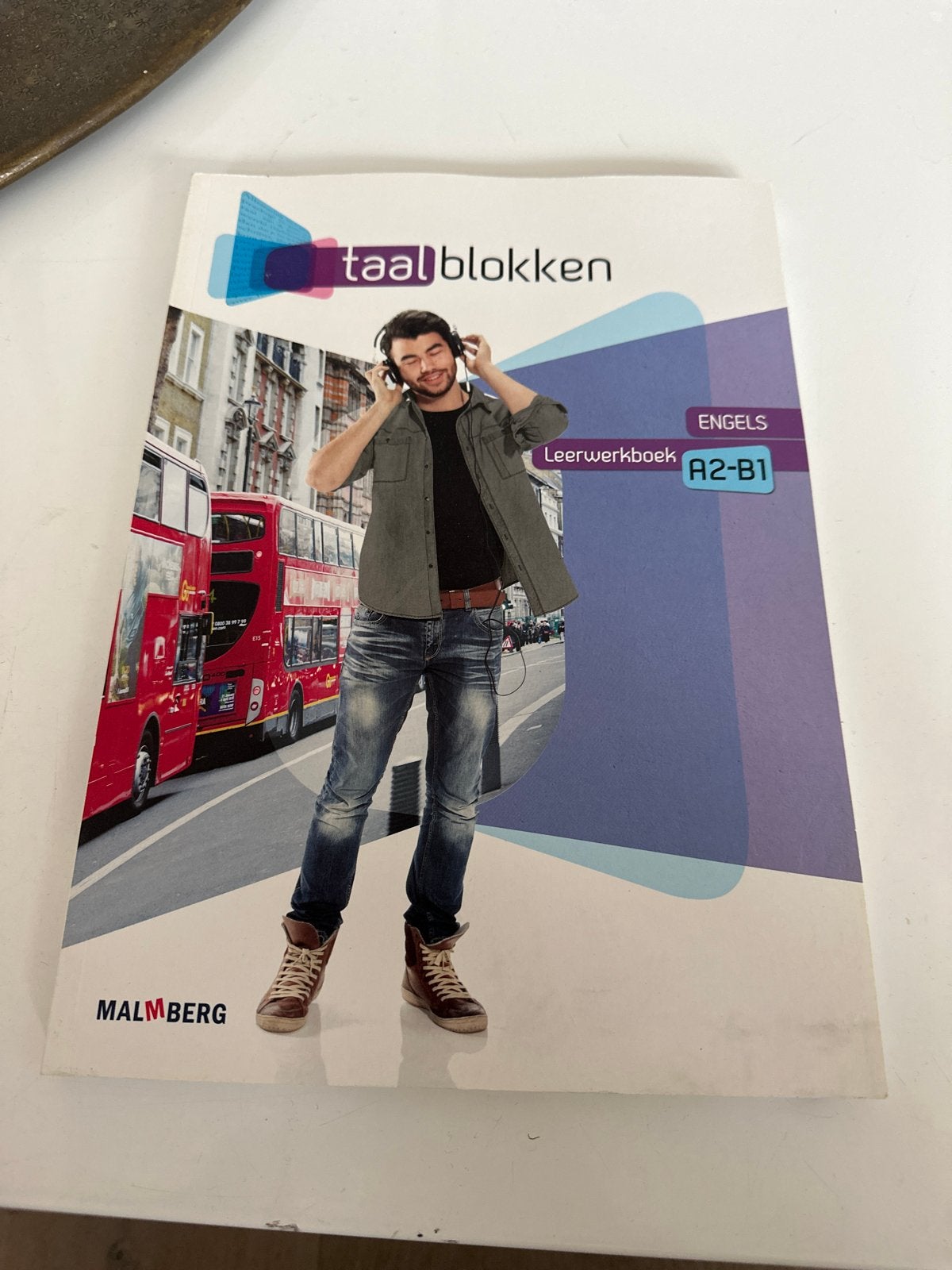 TaaLblokken Engels Leerwerkboek A2-B1, Boeken, Ophalen of Verzenden, Zo goed als nieuw, Non-fictie