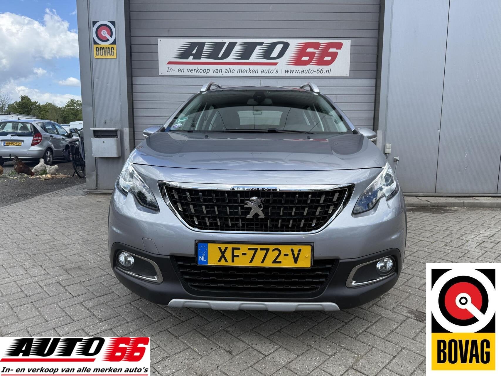 Peugeot 2008 1.2 PureTech Allure AUTOMAAT, Auto's, Parkeersensor, Stof, 1199 cc, Origineel Nederlands