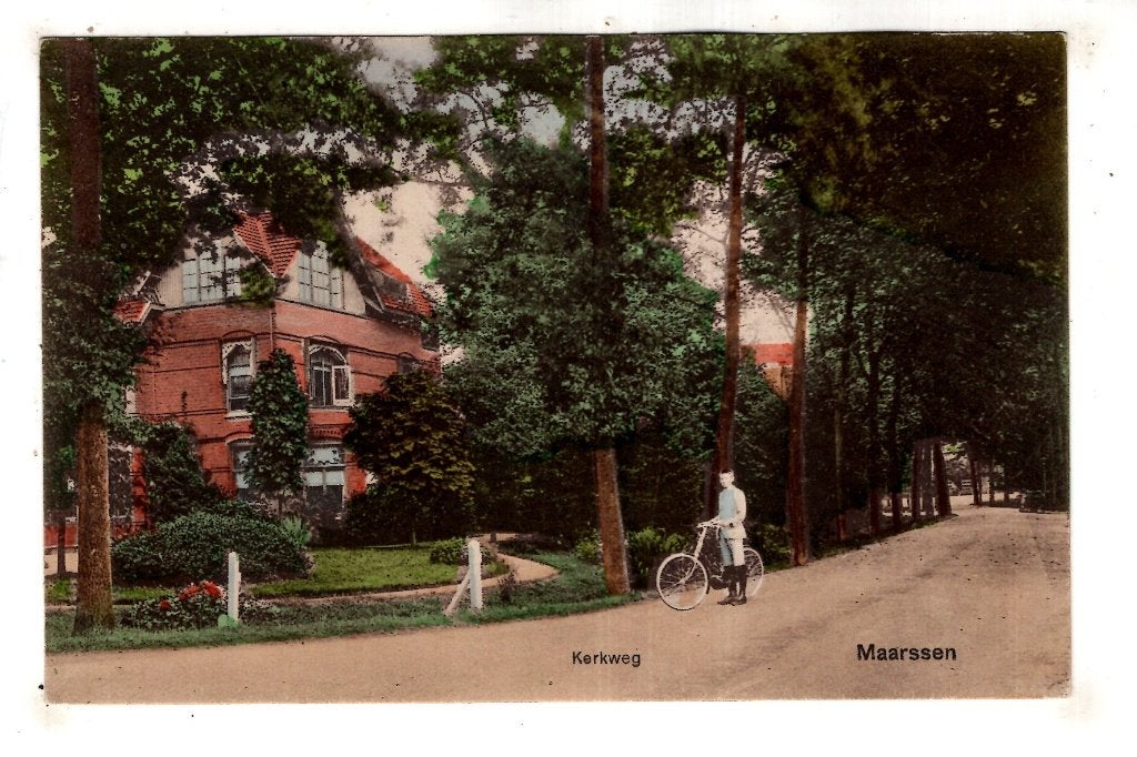 Maarssen  Kerkweg  mooie staat, Verzamelen, Ophalen of Verzenden, Voor 1920, Utrecht