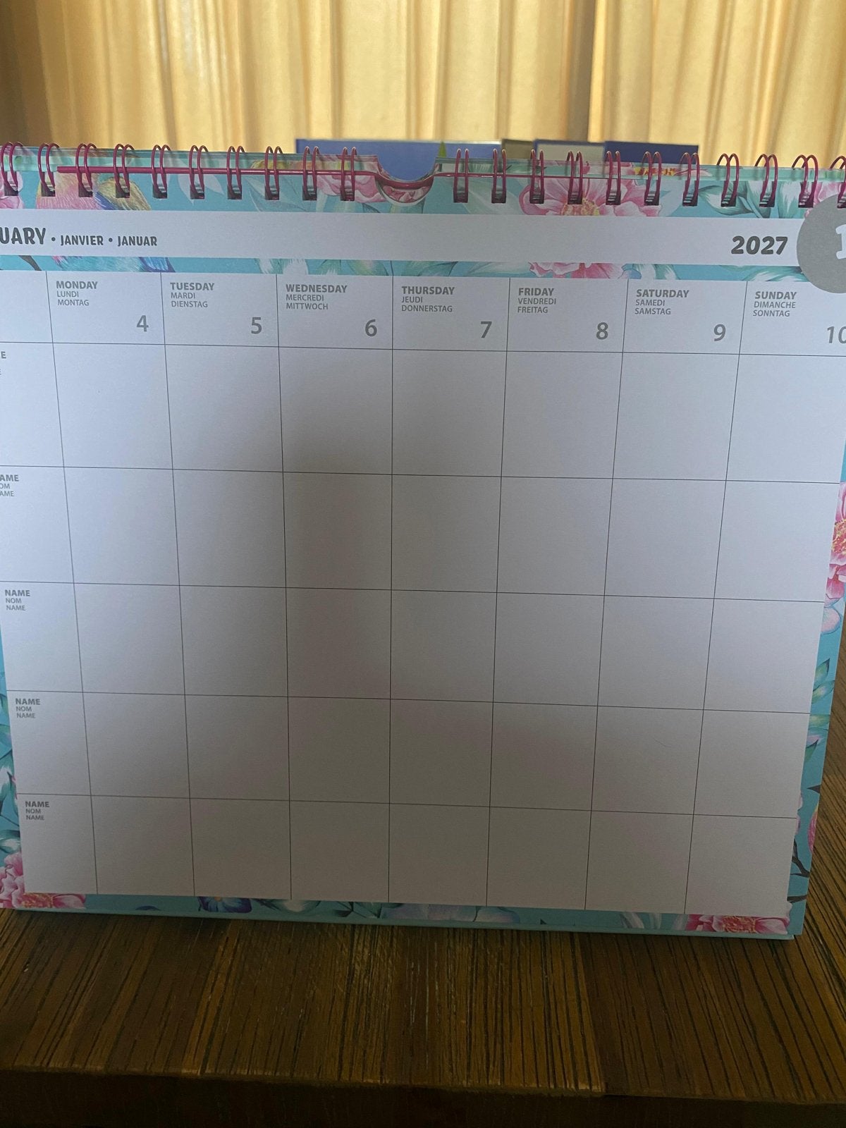 Familie planner 2027, Ophalen, Nieuw