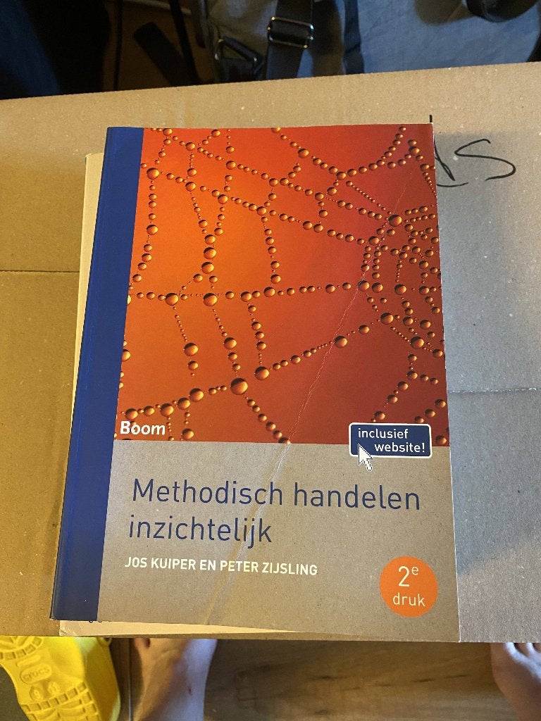 Methodisch handelen inzichtelijk, Boeken, Ophalen of Verzenden, Alpha, Zo goed als nieuw, HBO