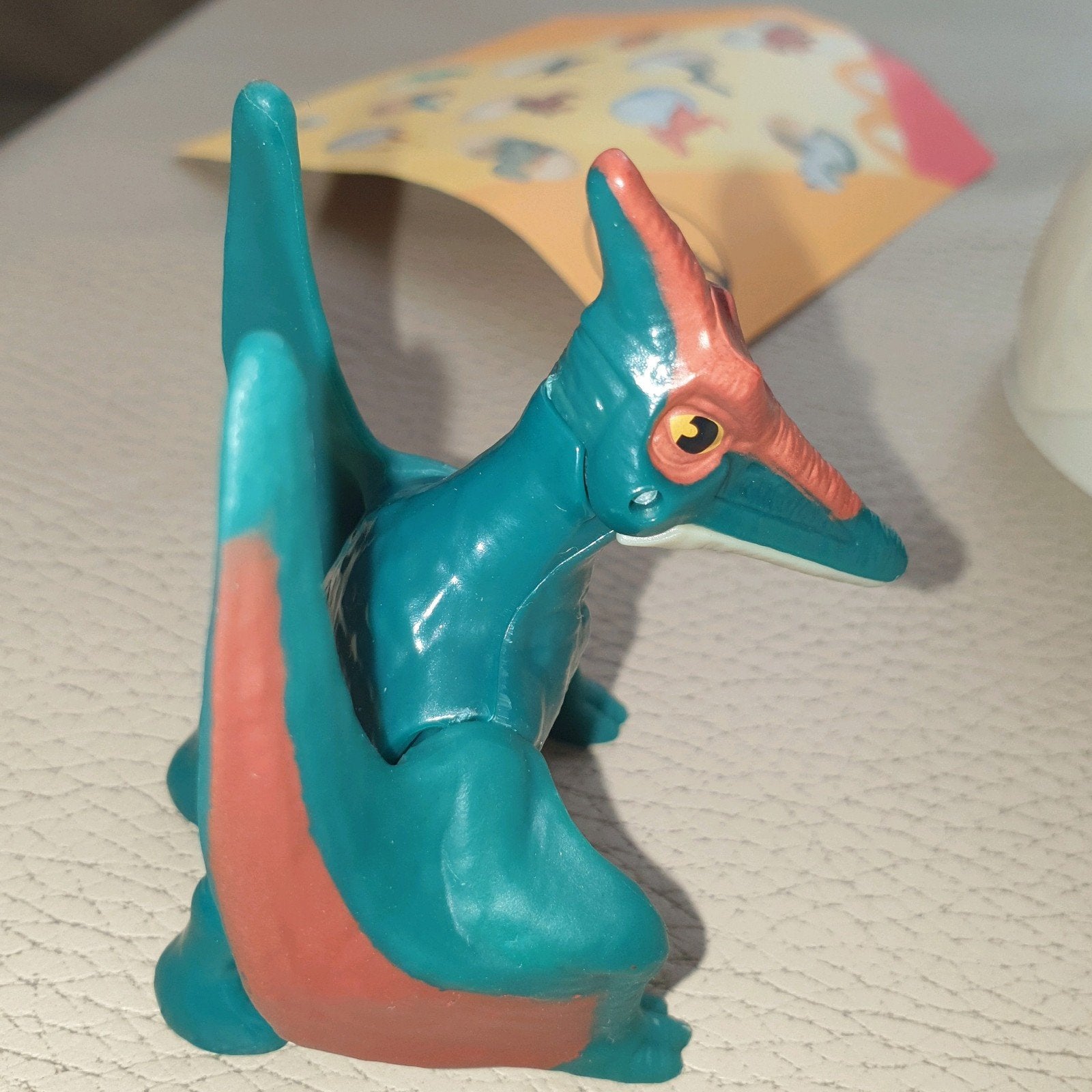 Pteranodon figuur met kaart en ei - Jurassic World, Ophalen of Verzenden, Gebruikt
