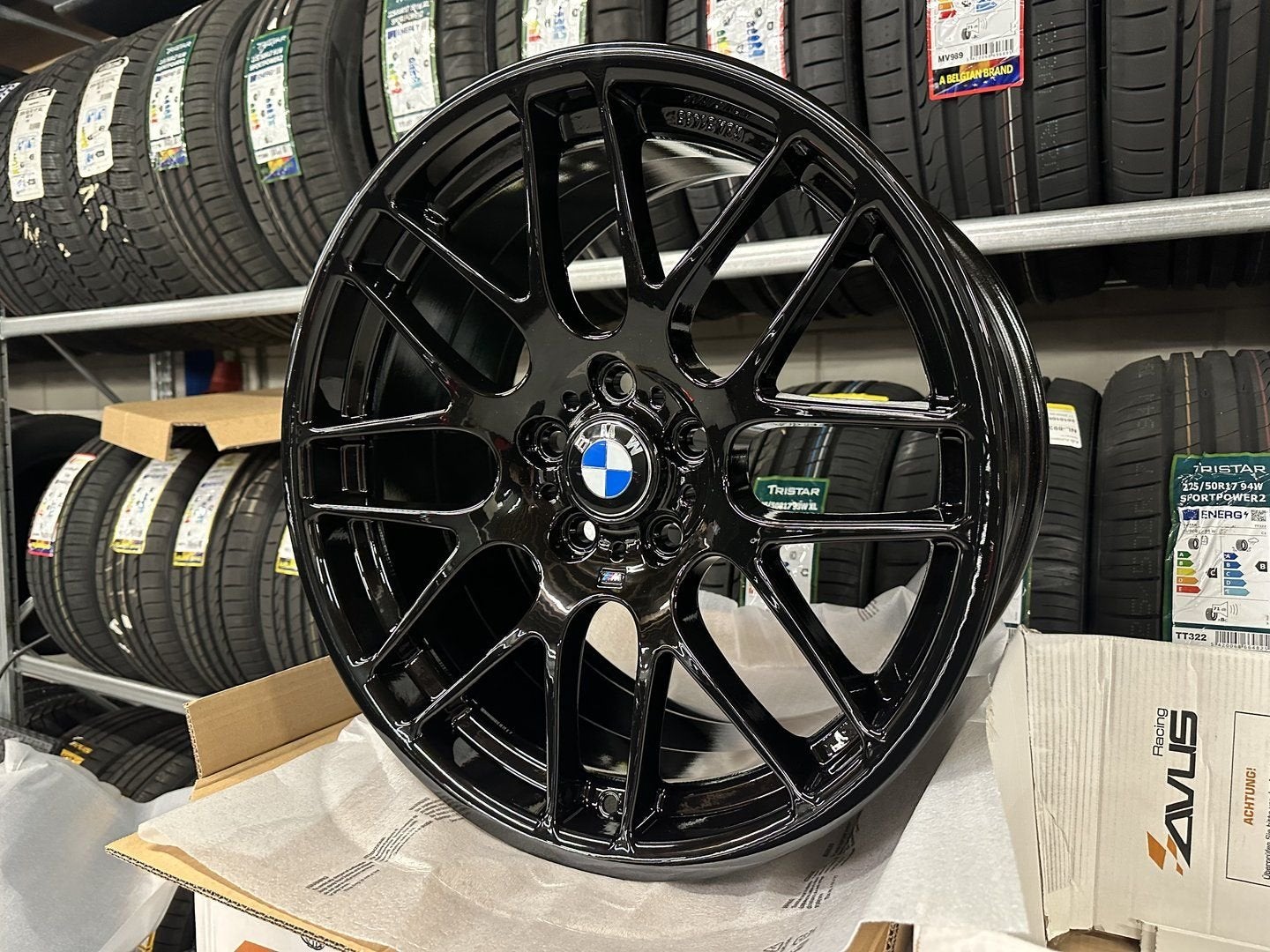 NIEUW 18inch BMW Black CSL Style Velgen! E46F20F30E90Z3Z4E87, 18 inch, -, -, Banden en Velgen