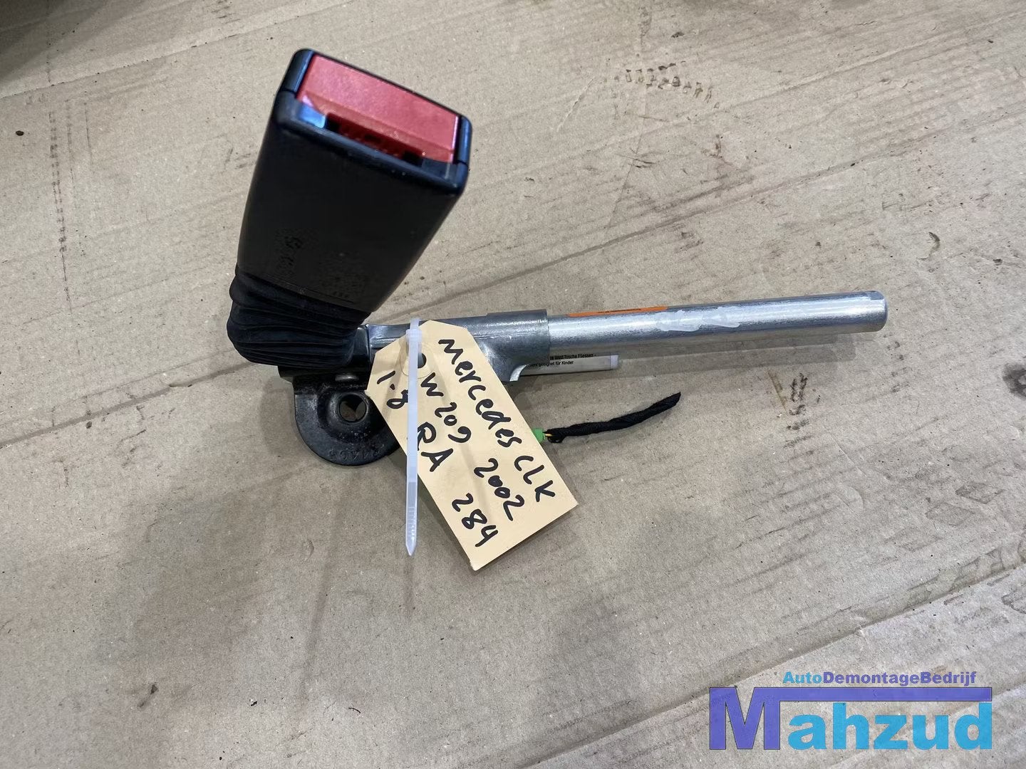 MERCEDES CLK W209 RECHTS Achter gordelspanner A2038601869, Gebruikt, Mercedes-Benz AG, Mercedes-Benz, Ophalen of Verzenden