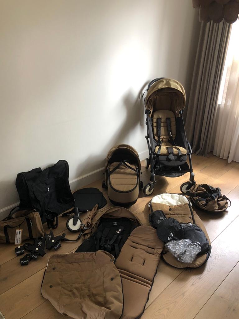 Stokke Babyzen Yoyo Toffee complete set 0-4 jaar, Ophalen of Verzenden, Zo goed als nieuw, Overige merken