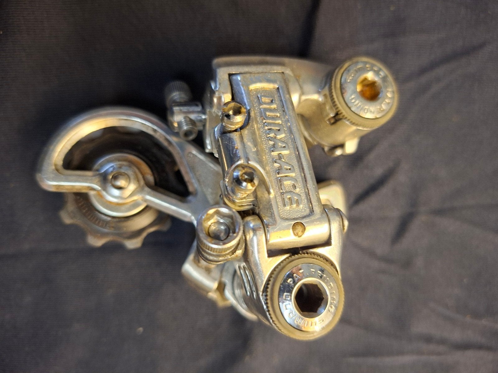 Shimano Dura-Ace Achterderailleur - Vintage Fiets, Gebruikt, Ophalen of Verzenden, Oldtimerfiets, Derailleur of Ketting