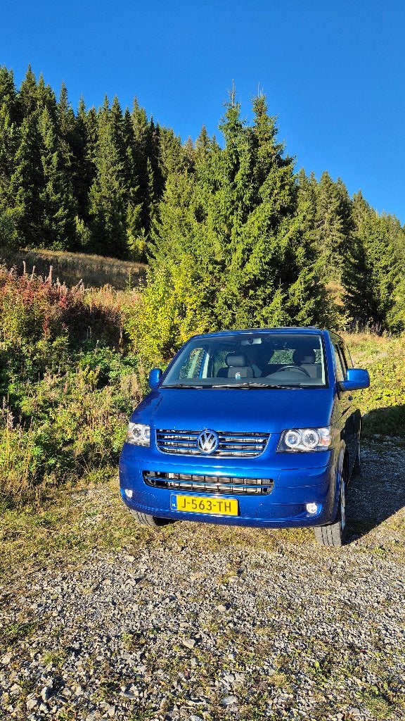 Volkswagen T5 2,5L Buscamper te koop!, Volkswagen, Tot en met 2, Particulier, Reservewiel