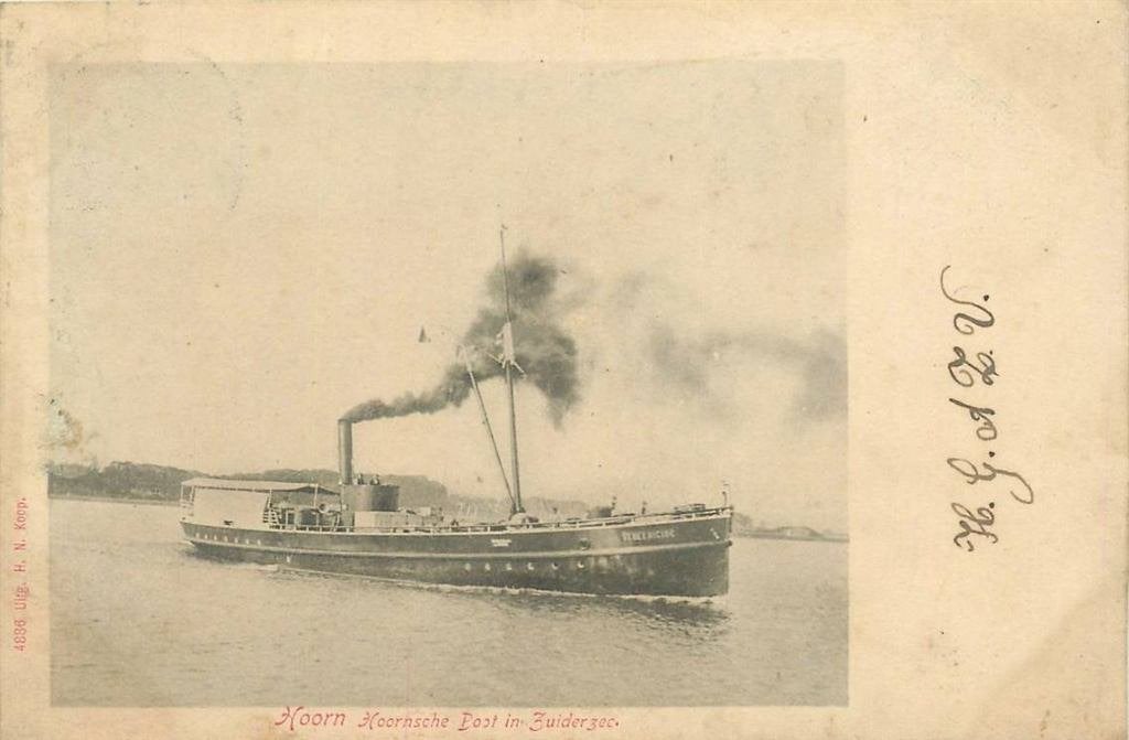 388-267-005 Hoorn Hoornsche Boot, Verzenden, Voor 1920, Noord-Holland
