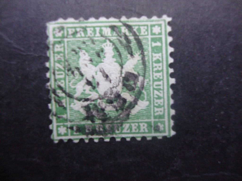 Wurttemberg nr. 25b Gestempeld,( aanbieding ), Ophalen of Verzenden, Duitse Keizerrijk, Gestempeld