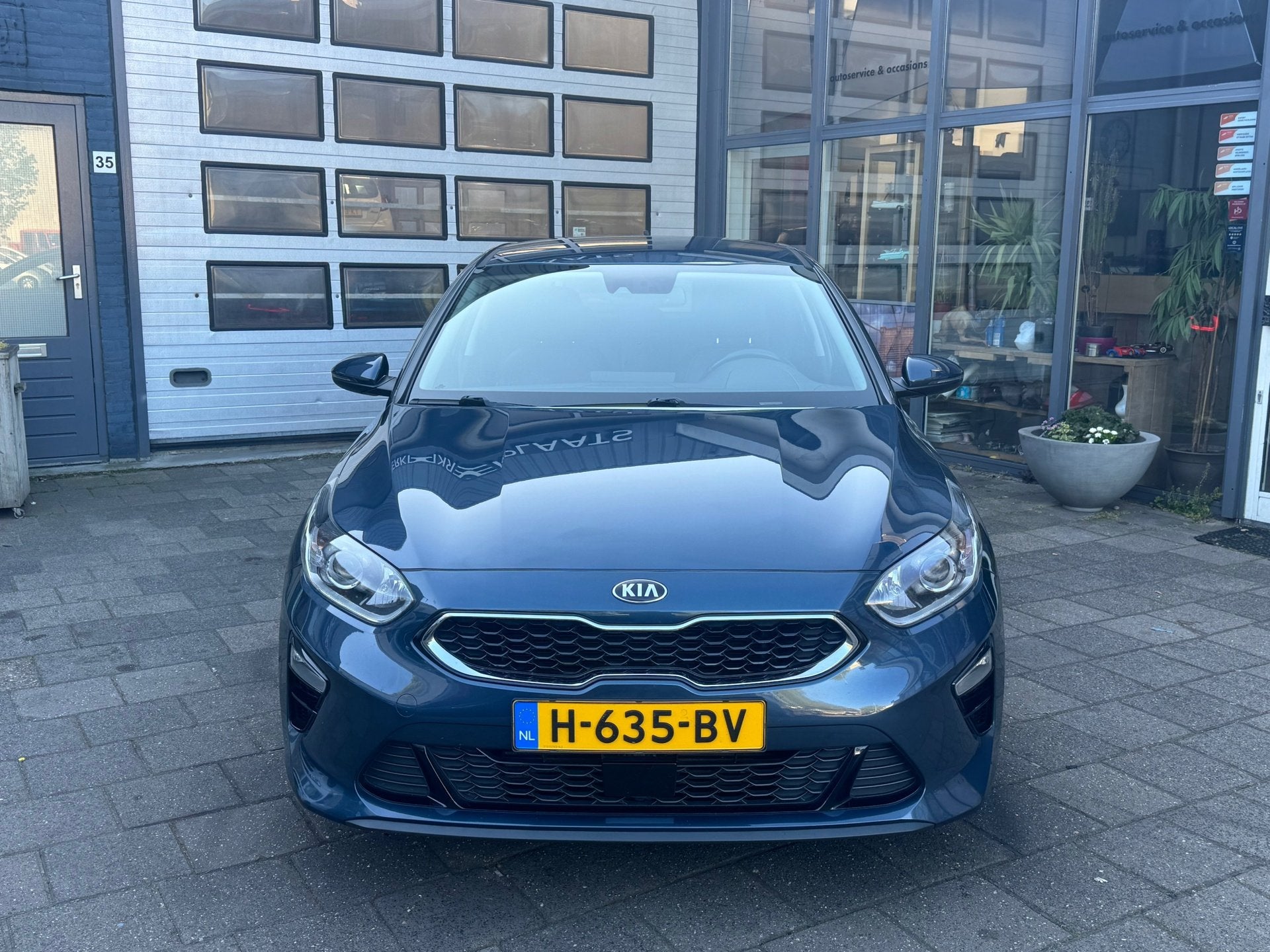 Kia Ceed 1.0 T-GDi DynamicPlusLine | Clima | Navi | Camera |, Auto's, Voorwielaandrijving, Gebruikt, Euro 6, Blauw
