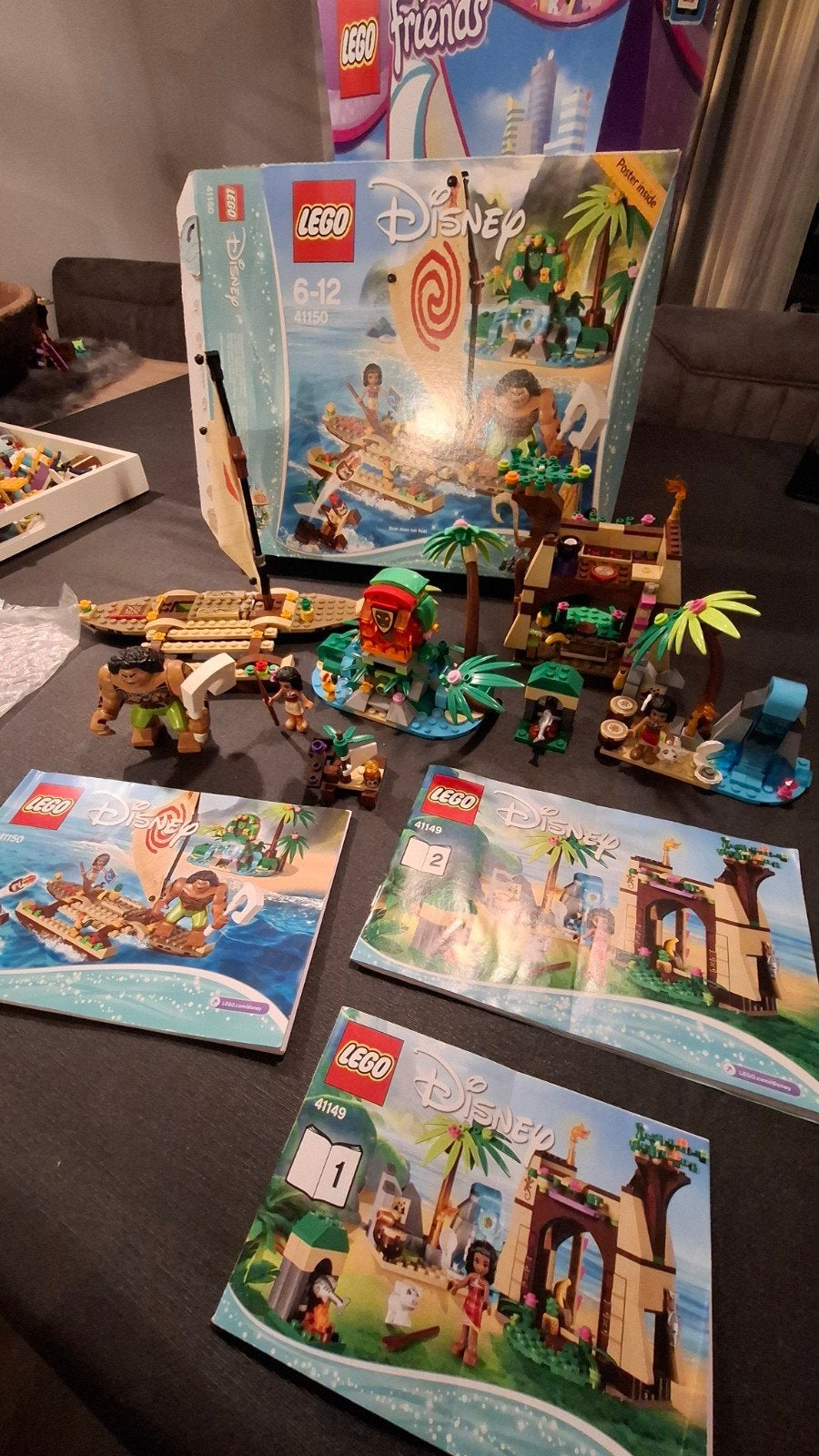 Lego vaiana 41149+41150, Ophalen of Verzenden, Zo goed als nieuw