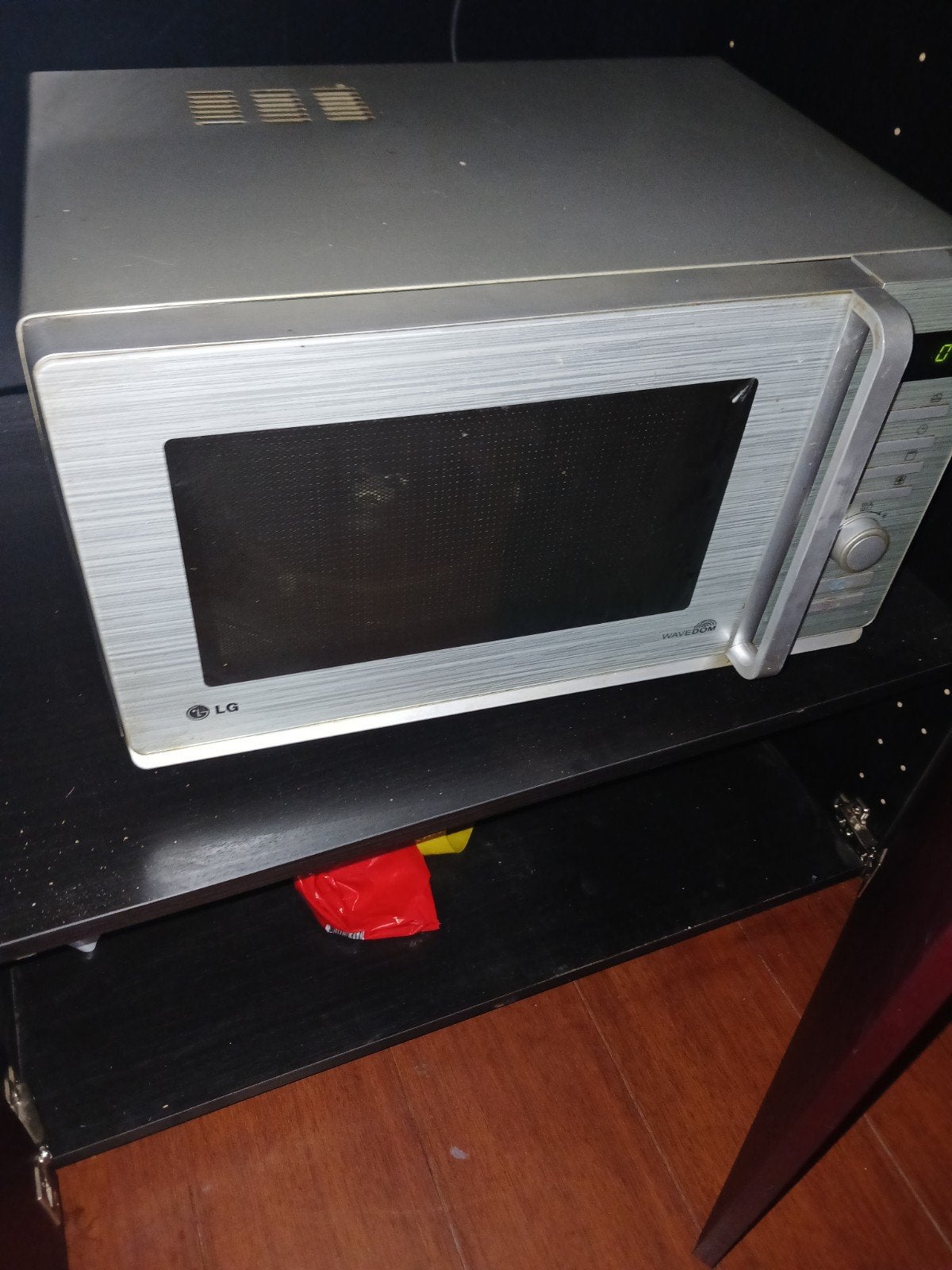 LG combimagnetron met ovenn, Witgoed en Apparatuur, Ovens, Ophalen, Overige merken, Draaiplateau, Vrijstaand