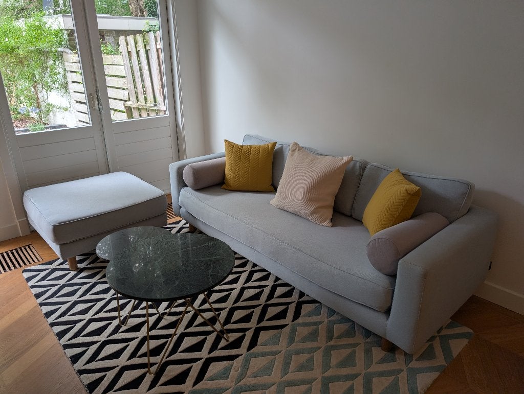 FEST Amsterdam 3 seater couch with poof, Ophalen, Gebruikt, Driepersoons, 75 tot 100 cm