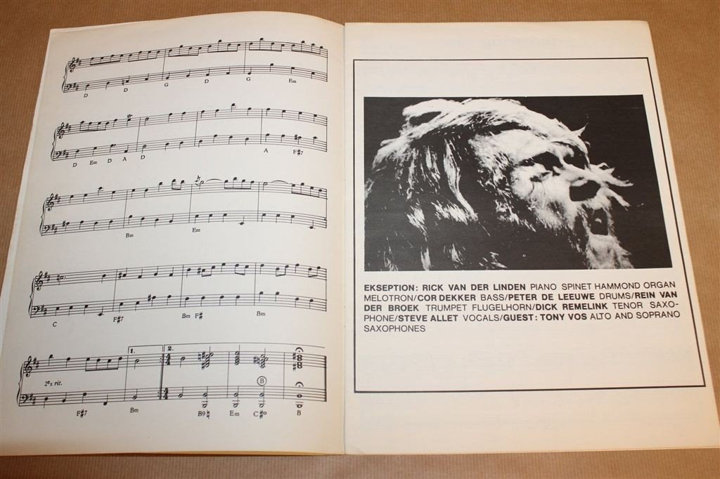 Ekseption 3 — Bladmuziek Piano [1970], Muziek en Instrumenten, Ophalen of Verzenden, Gebruikt, Artiest of Componist, Piano