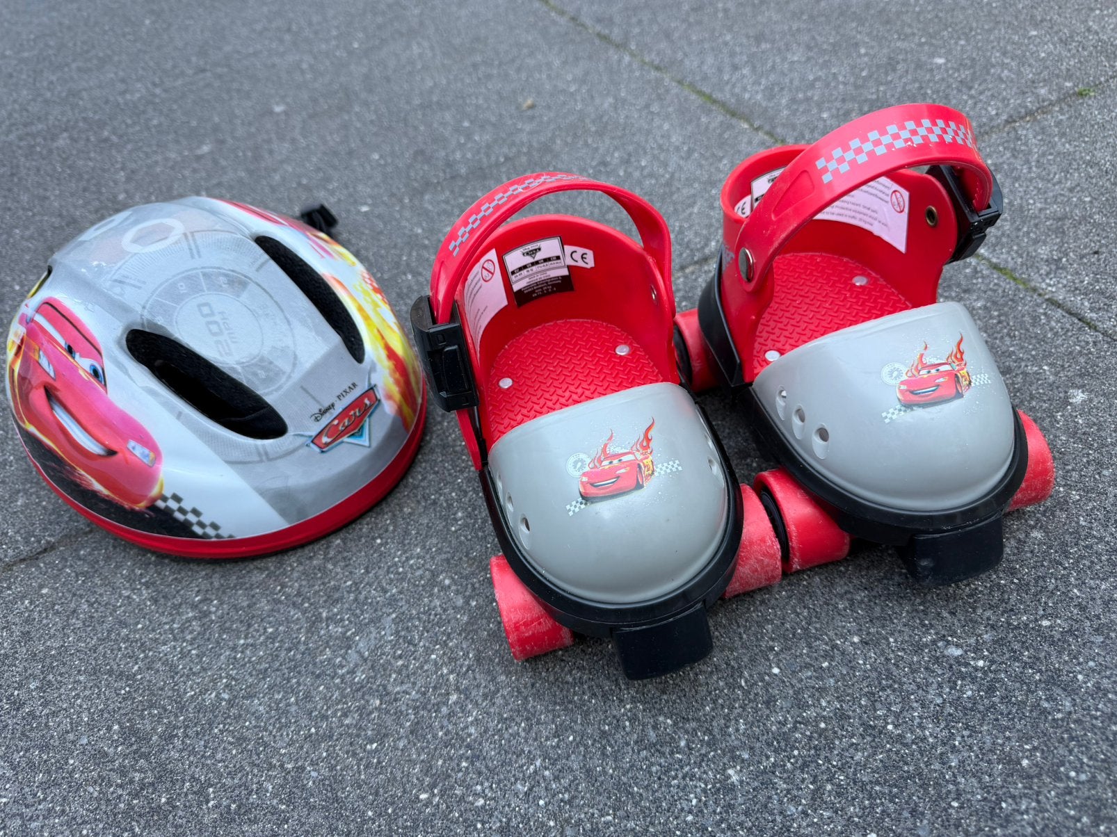 Verstelbare rolschaatsen Cars, Ophalen, Gebruikt, Jongen of Meisje
