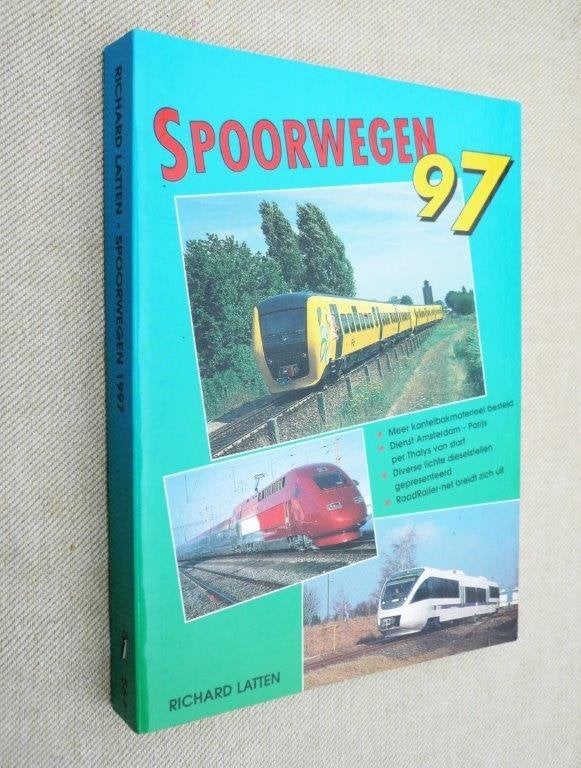 spoorwegen 1997 Richard Latten., Verzamelen, Ophalen of Verzenden, Zo goed als nieuw, Trein, Boek of Tijdschrift