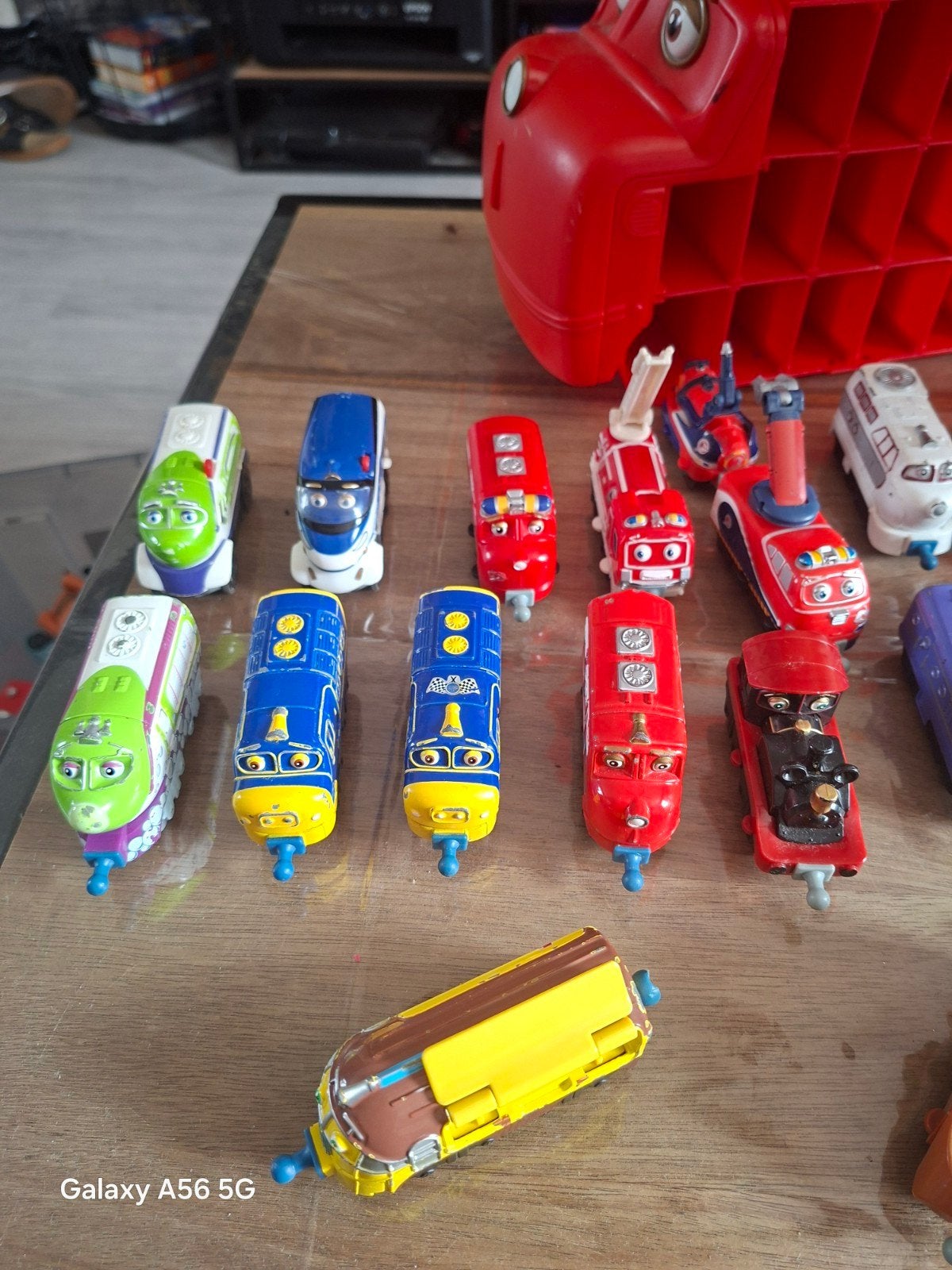 Grote collectie Chuggington en Super Wings speelgoed, Ophalen, Gebruikt