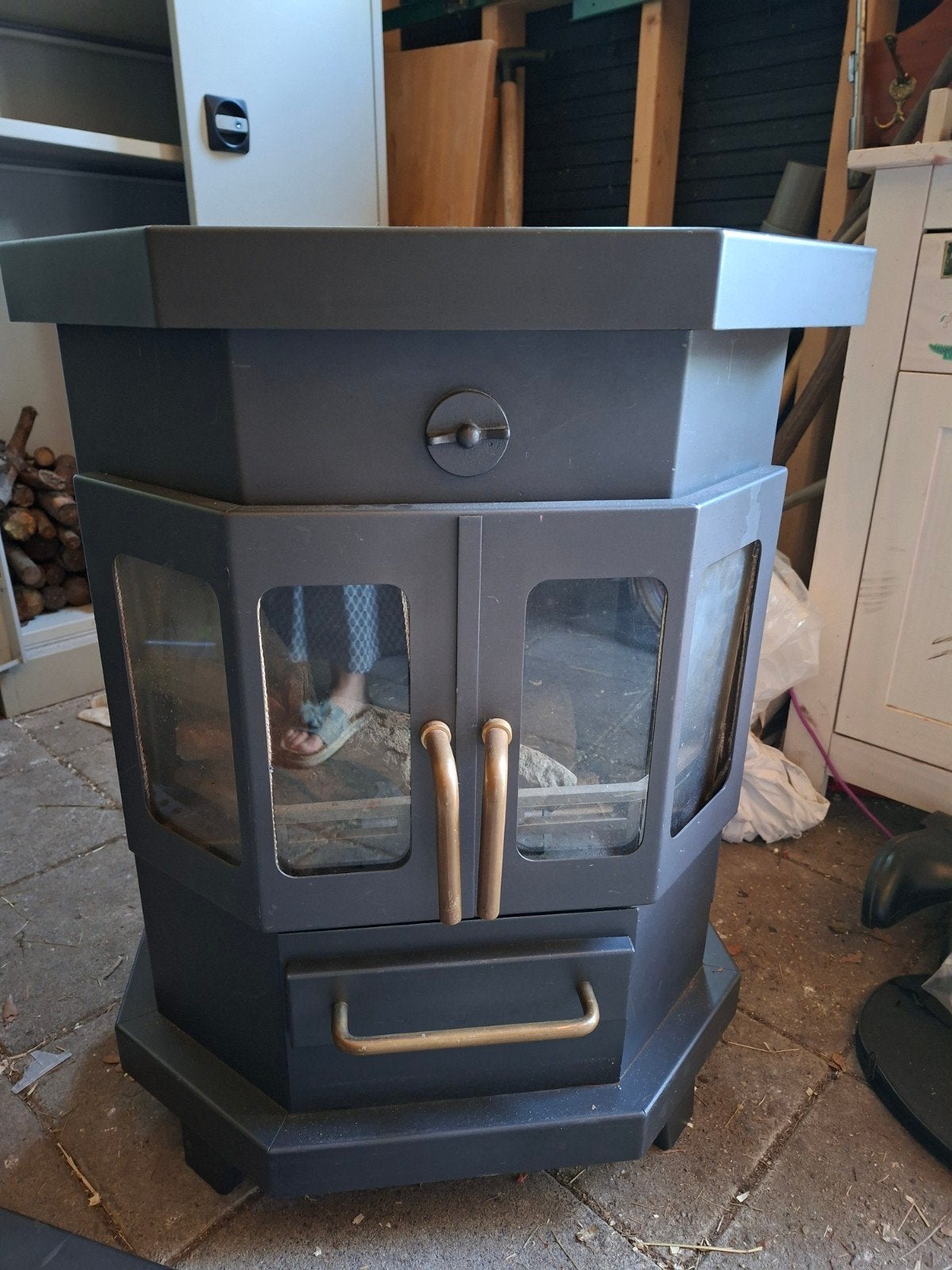 Gaskachel, Huis en Inrichting, Kachels, Ophalen, Gebruikt, Gas, Gaskachel