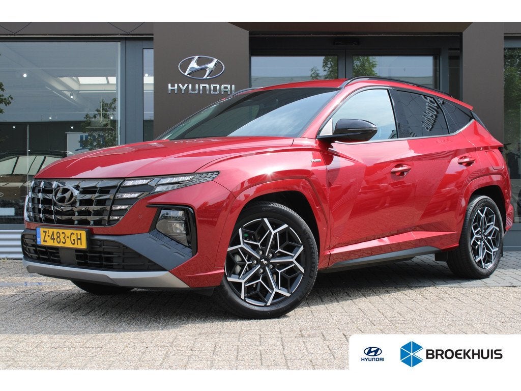 Hyundai TUCSON 1.6 T-GDI PHEV N Line 4WD, Auto's, Hyundai, Bedrijf, Te koop, Tucson, 360° camera, 4x4, ABS, Adaptive Cruise Control