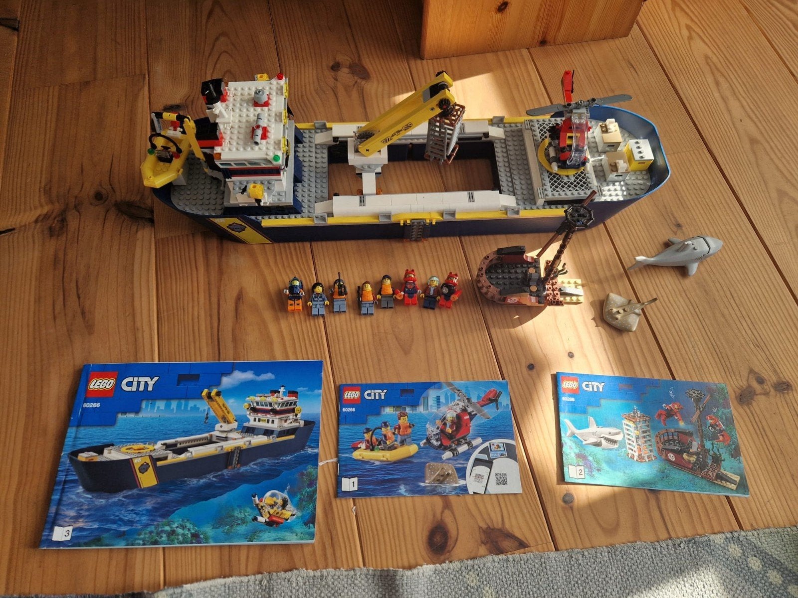 Lego City 60266 Oceaan Onderzoeksschip, Kinderen en Baby's, Speelgoed | Duplo en Lego, Compleet, Lego, Ophalen of Verzenden, Complete set