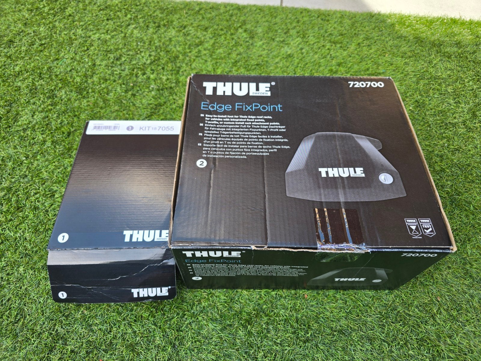 Thule Edge FixPoint 720700 dakdragerset en Thule kit 187055, Ophalen, Nieuw