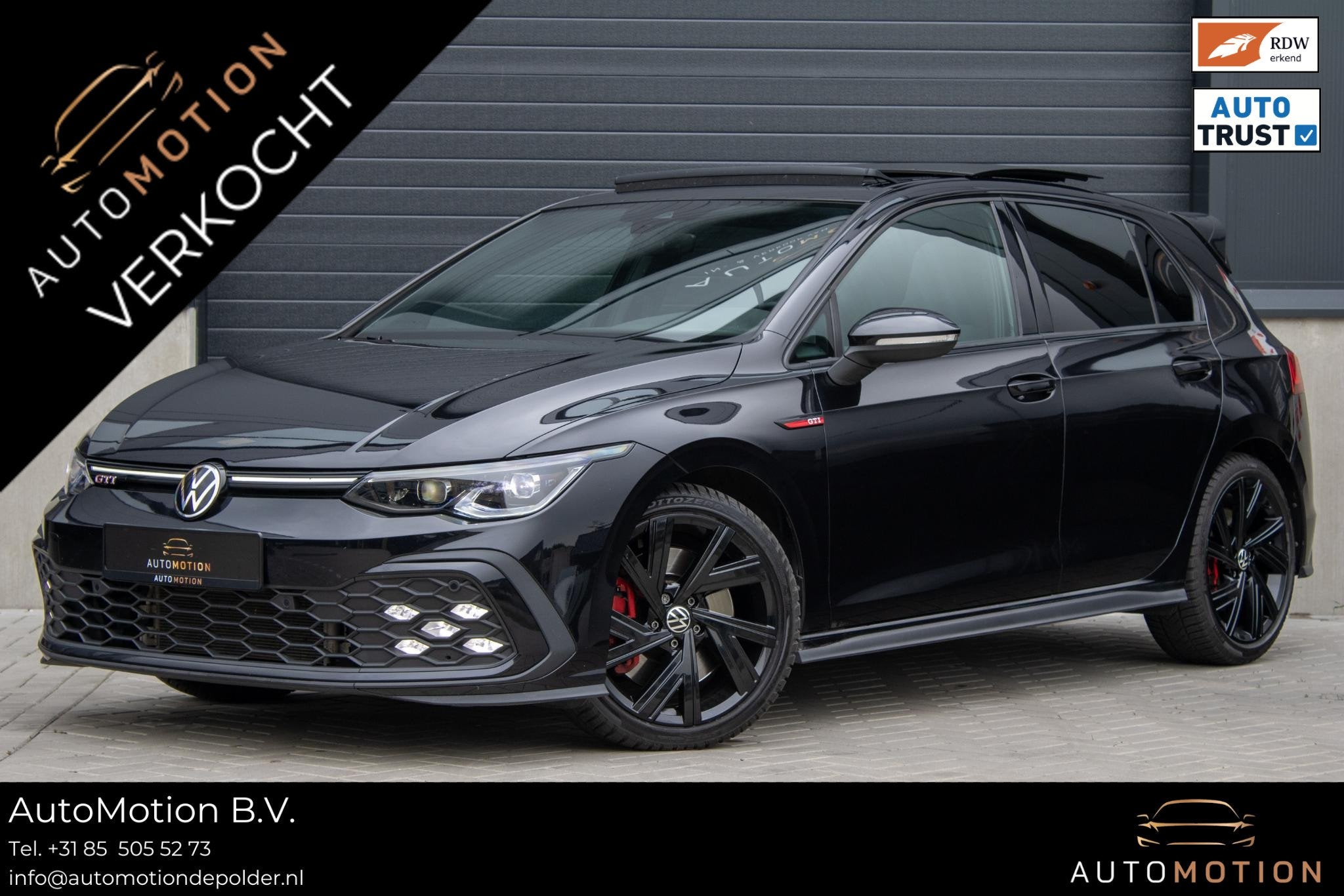 Volkswagen Golf 2.0 TSI GTI PANO CAMERA MISTLAMPEN IQ STOELV, Auto's, Dealer onderhouden, Gebruikt, 4 cilinders, Zwart