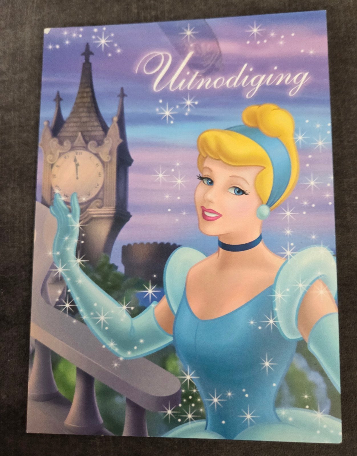 Hallmark Disney Assepoester Uitnodiging, Verzenden, 1980 tot heden, Gelopen, Kinderen