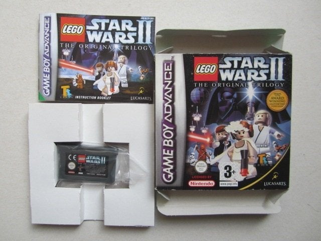Lego Star Wars Nintendo Gameboy Game Boy Advance, 1 speler, Ophalen of Verzenden, Zo goed als nieuw, Vanaf 3 jaar