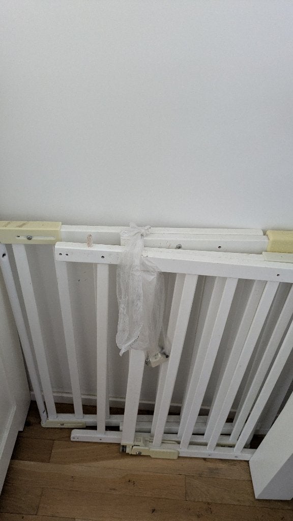 2 x Traphekje verstelbare, Ophalen, Gebruikt, 100 tot 115 cm, Schroefhekje