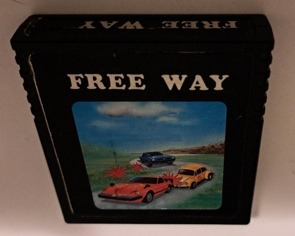 Atari 2600 - free way, Spelcomputers en Games, Avontuur en Actie, 1 speler, Ophalen of Verzenden, Zo goed als nieuw