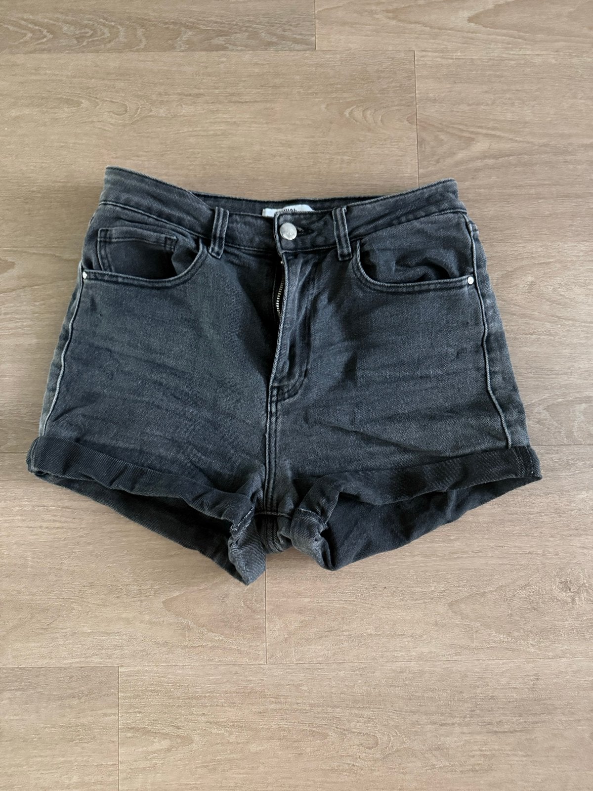 Redial Premium Denim Collection Zwarte Shorts Maat 38, Maat 38/40 (M), Kort, Zwart, Ophalen of Verzenden