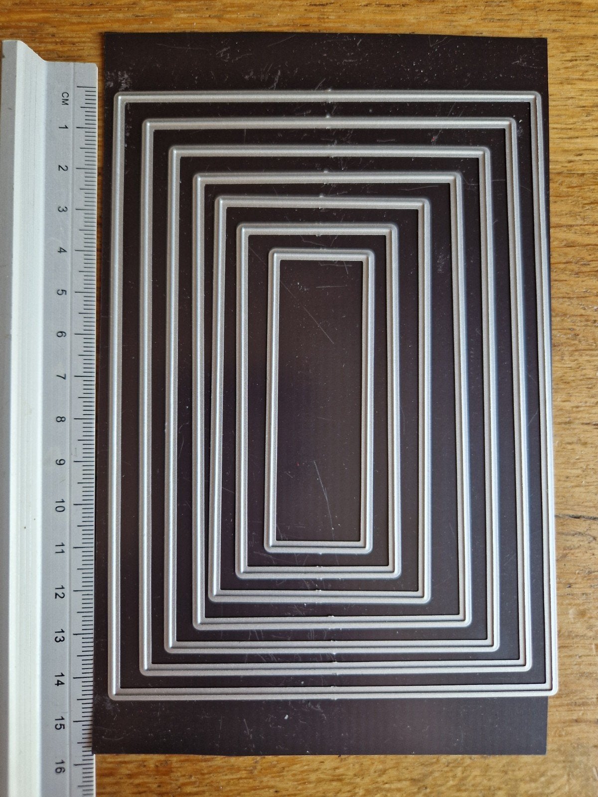 Snijmallen rechthoekige frames voor knutselprojecten, Hobby en Vrije tijd, Knutselen, Ophalen of Verzenden, Zo goed als nieuw