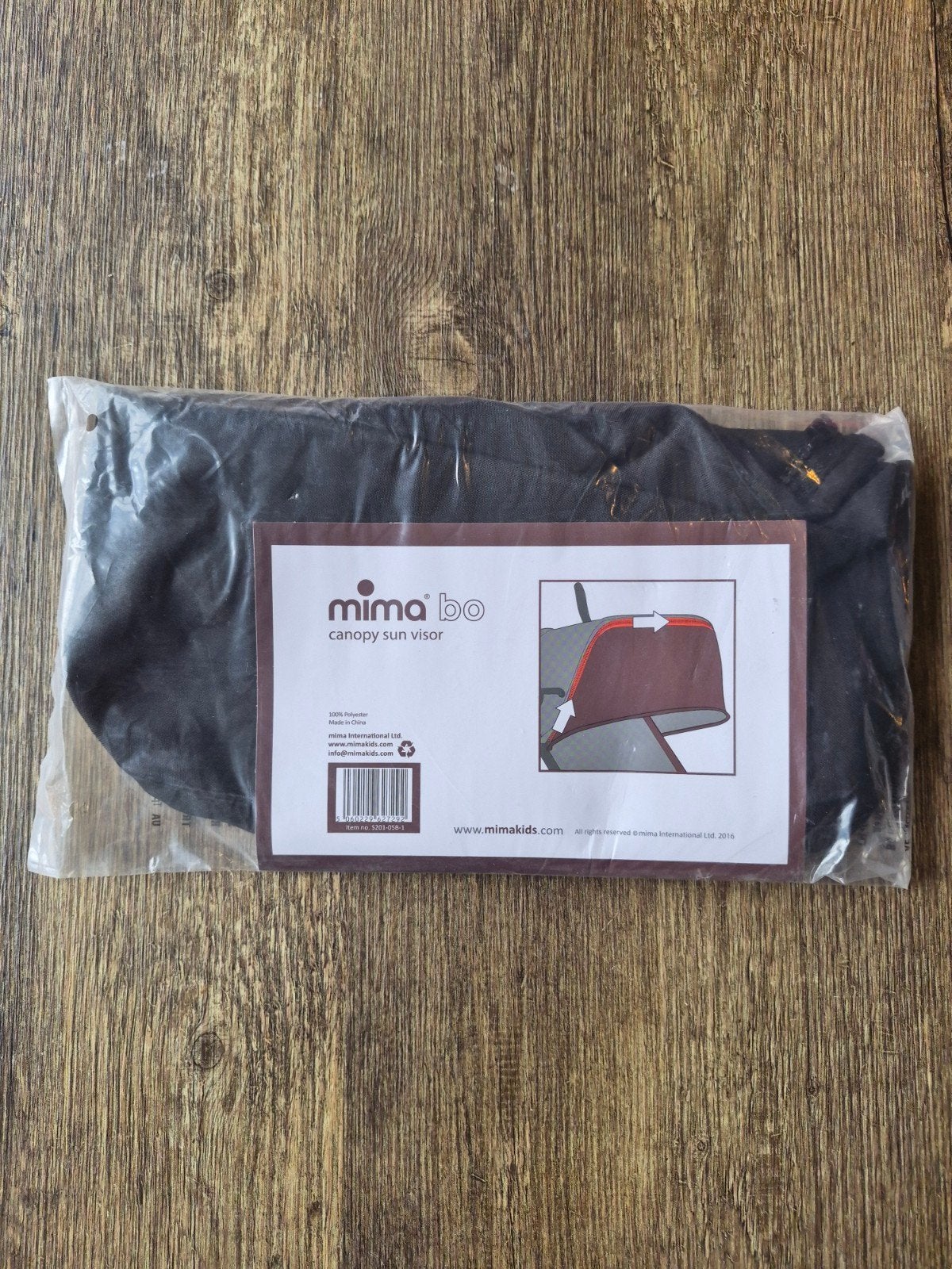 Mima Bo Canopy Sun Visor - Nieuw in verpakking, Ophalen, Nieuw, Kinderwagen, Overige merken