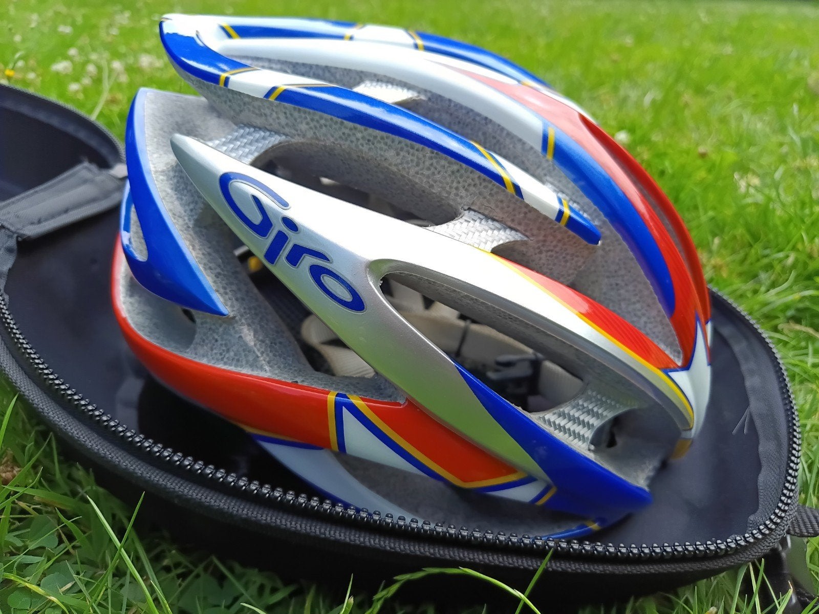 Special Edition 2004 Giro Atmos Helmet Armstrong 6th TDF, Ophalen of Verzenden, Gebruikt, Heer of Dame, Giro