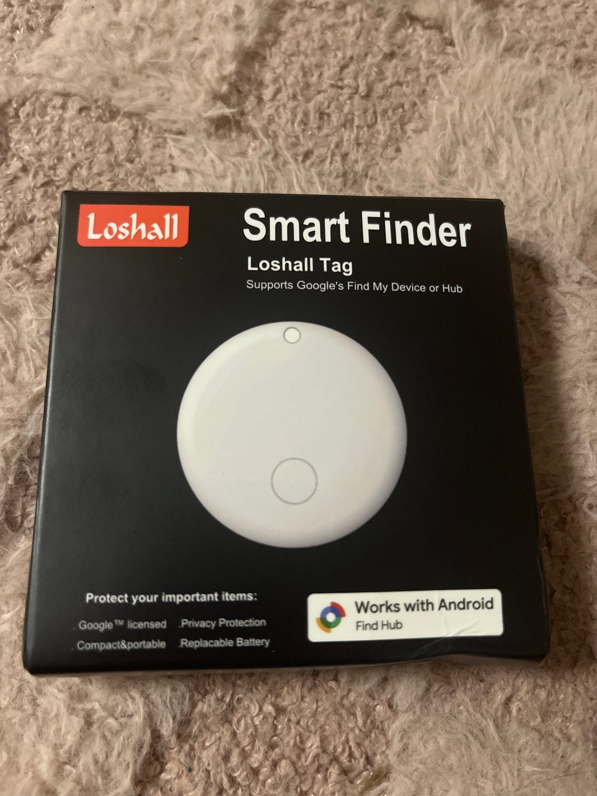 2x Loshall Smart Finder Tag - Google Find My Device, Ophalen, Nieuw