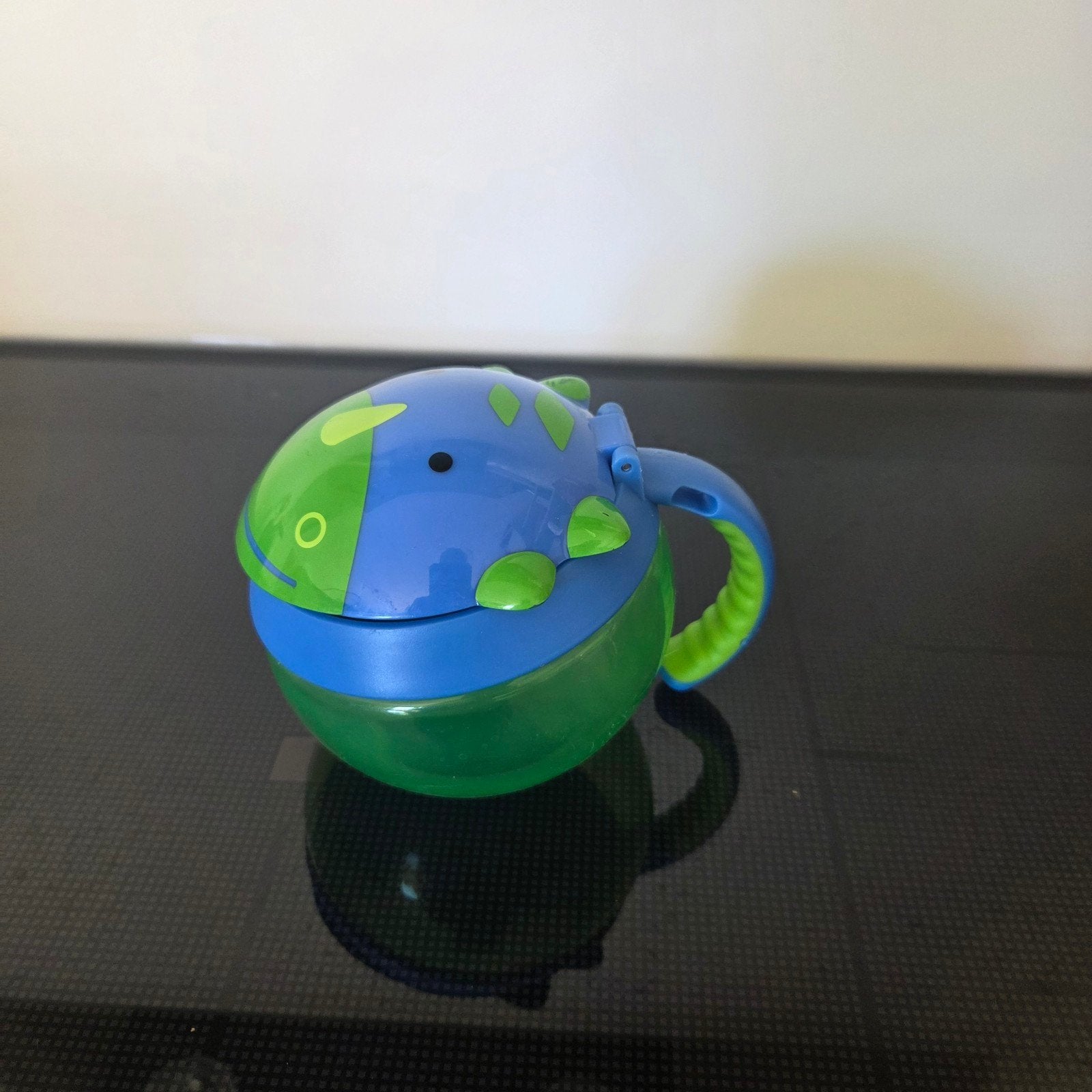 Munchkin Snackbeker - Blauw/Groen, Ophalen of Verzenden, Gebruikt