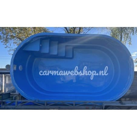 Polyester zwembad 450 x 270 x 150 CM, Ophalen of Verzenden, Nieuw